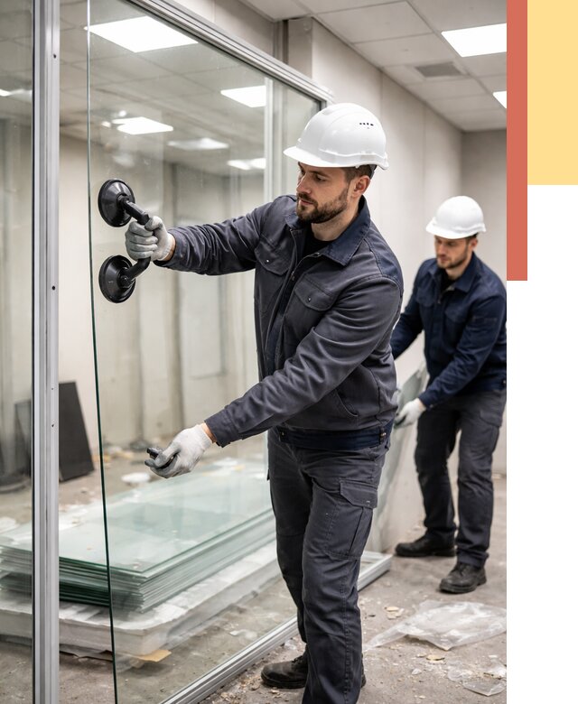 Демонтаж стеклянных перегородок в Йошкар-Оле от 3272 руб. — быстро и недорого | ОТДЕЛОЧНИК-Шкр