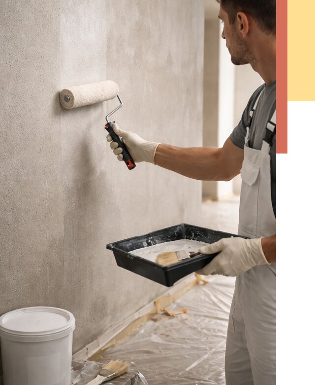 Грунтовка стен в Йошкар-Оле от 2250 руб. м2 — быстро, недорого, с материалом | ОТДЕЛОЧНИК-Шкр