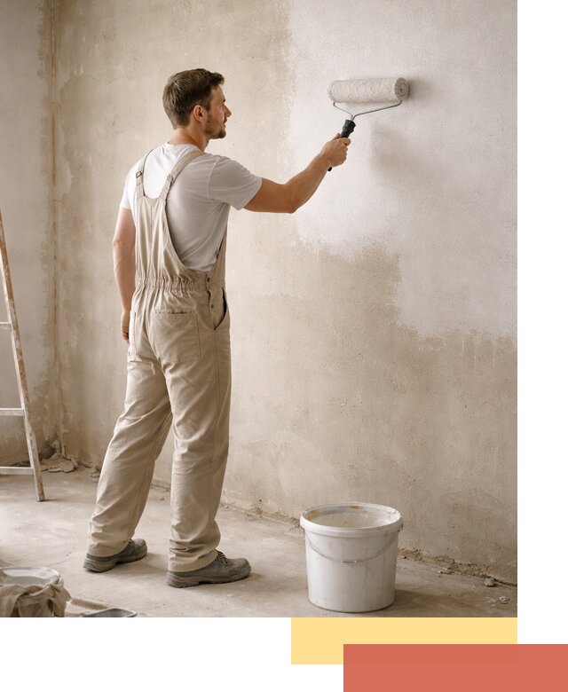 Грунтовка стен под отделку в Йошкар-Оле профессиональным раствором
