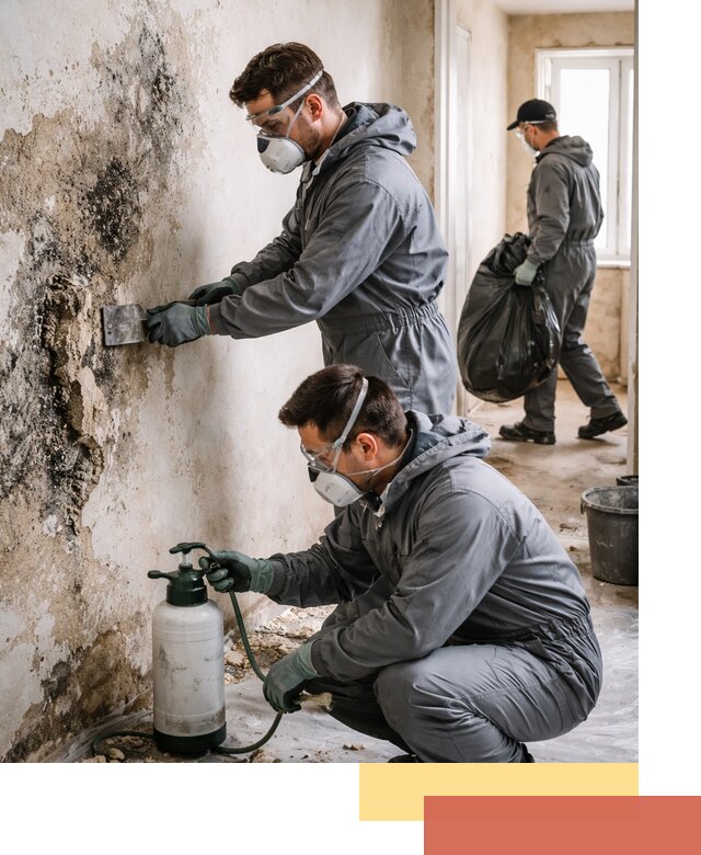 Удаление плесени со стен профессионально в Йошкар-Оле