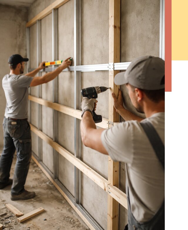 Устройство обрешетки под панели в Йошкар-Оле от 2147 руб. — монтаж под ключ | ОТДЕЛОЧНИК-Шкр