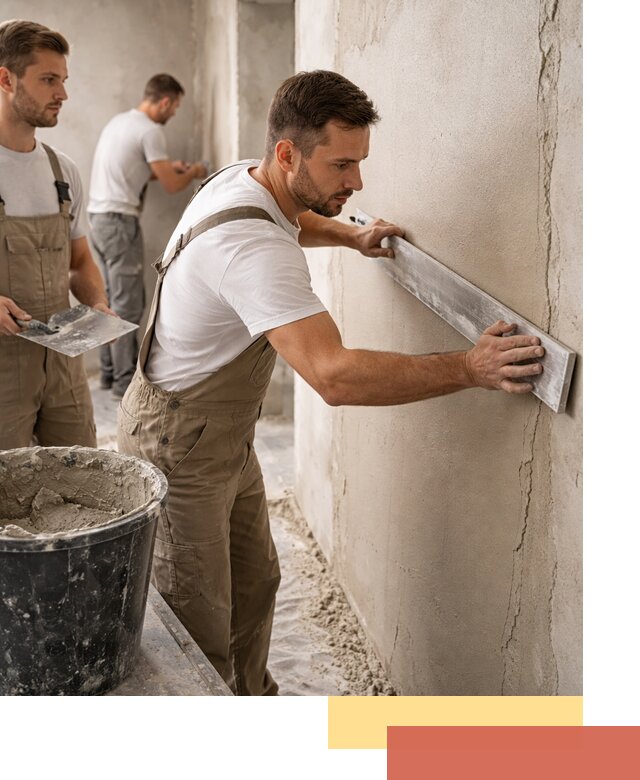 Штукатурка стен без маяков в Йошкар-Оле быстро и качественно