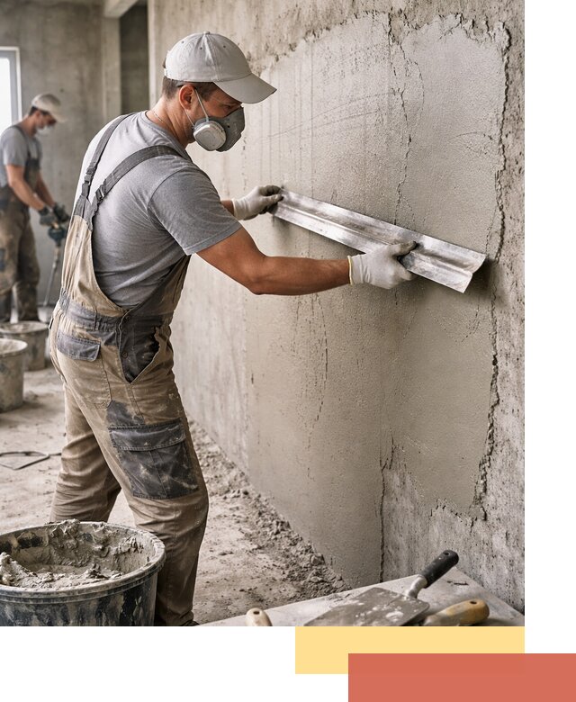 Штукатурка бетонных стен в Йошкар-Оле качественно и долговечно