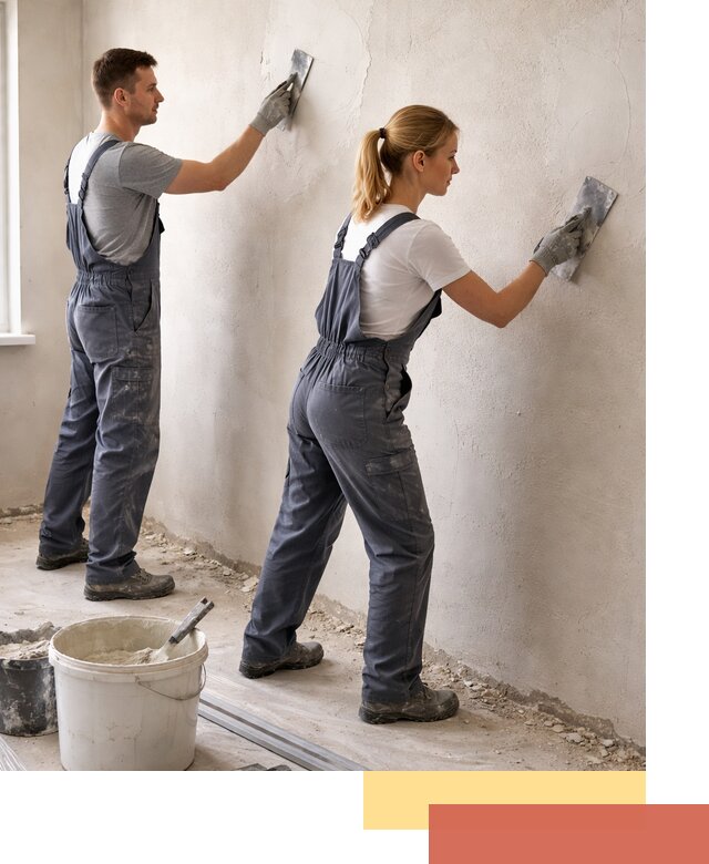 Штукатурка стен под обои в Йошкар-Оле профессионально и быстро