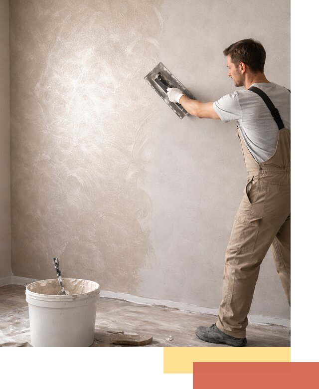 Декоративная штукатурка «Мокрый шелк» под ключ в Йошкар-Оле