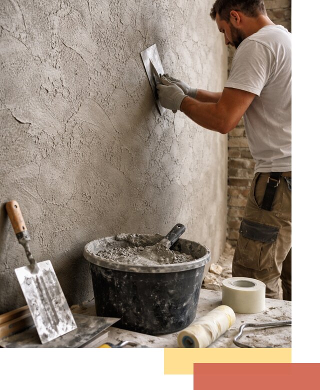 Декоративная штукатурка лофт в Йошкар-Оле — отделка стен и потолков