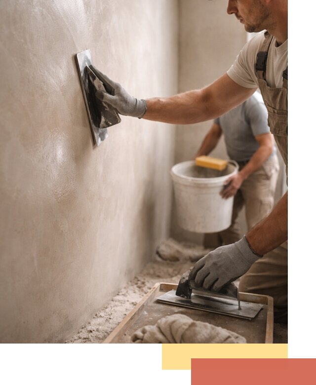 Нанесение марокканской штукатурки таделакт в Йошкар-Оле