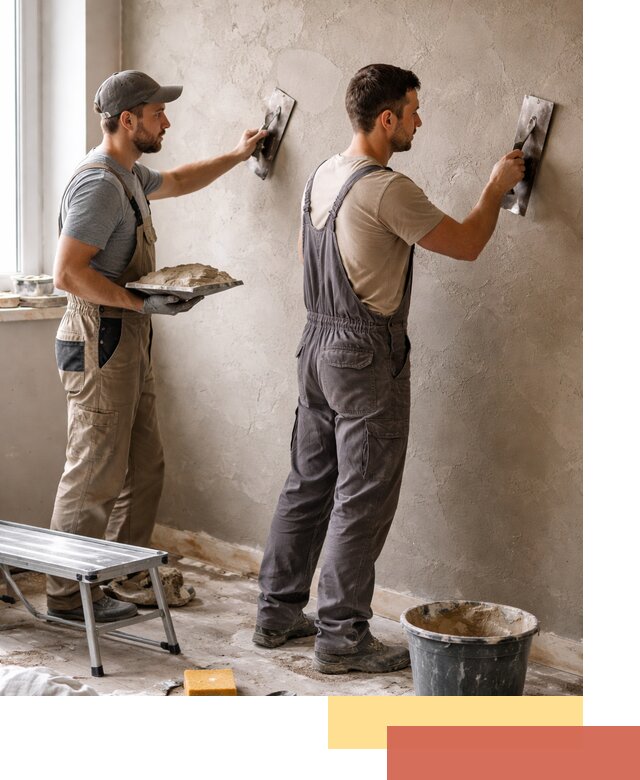 Ремонт декоративной штукатурки и восстановление фактуры в Йошкар-Оле