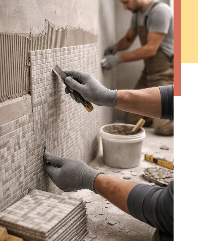 Облицовка стен мозаикой в Йошкар-Оле от 3272 руб/м2 — укладка мозаики на стены | ОТДЕЛОЧНИК-Шкр