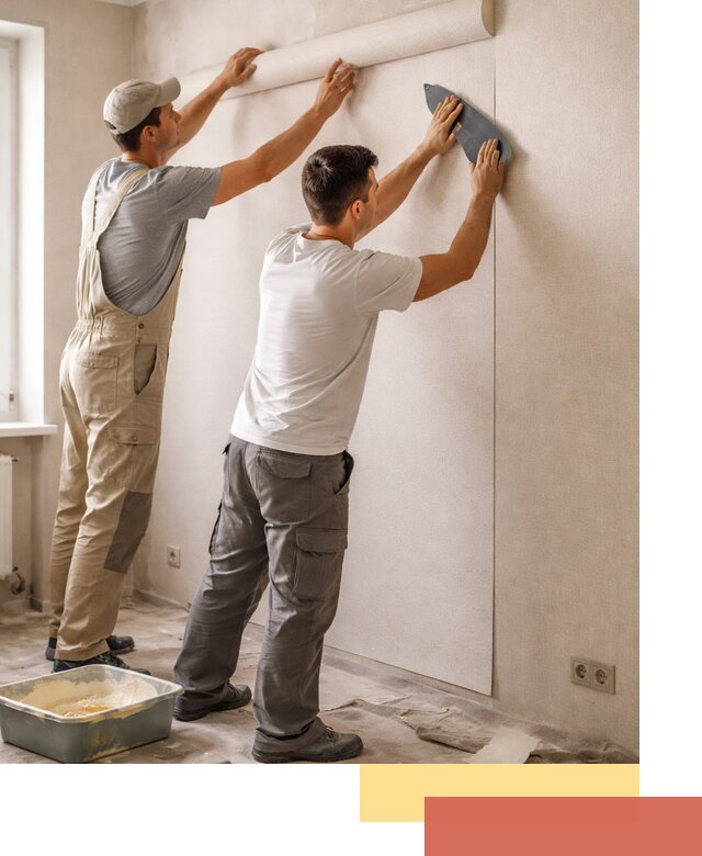 Поклейка виниловых обоев в Йошкар-Оле профессионально и качественно