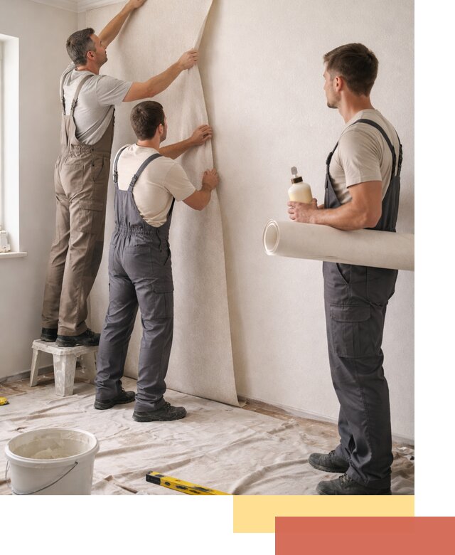 Оклейка стен обоями в Йошкар-Оле — качественно и профессионально