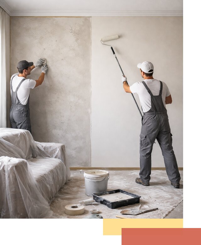 Покраска стен антивандальной краской в Йошкар-Оле