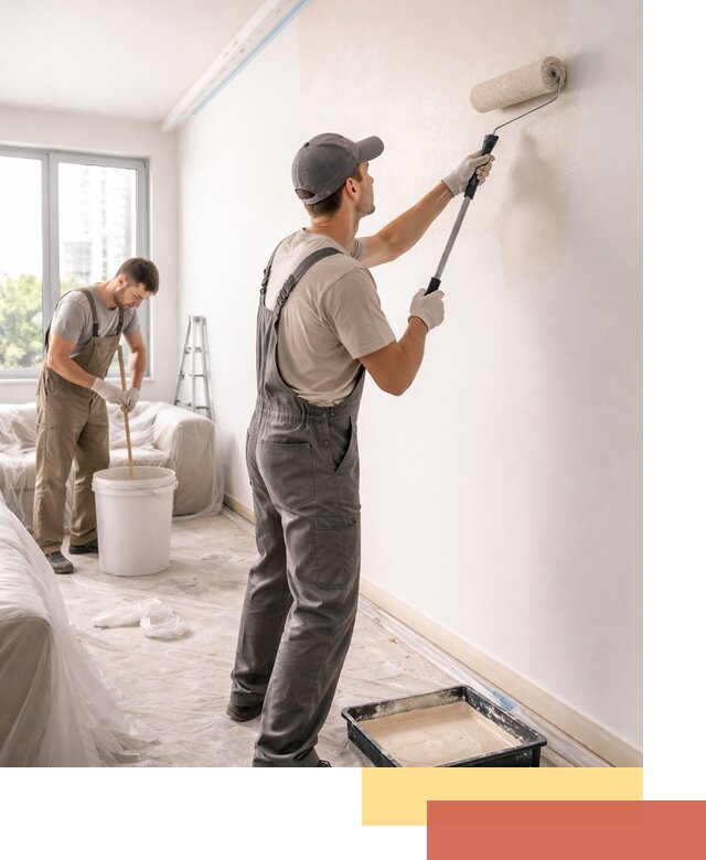 Покраска стен в офисе в Йошкар-Оле — быстрый и качественный ремонт