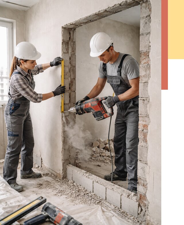 Создание проемов в стенах в Йошкар-Оле от 6647 руб. — алмазная резка и расширение | ОТДЕЛОЧНИК-Шкр