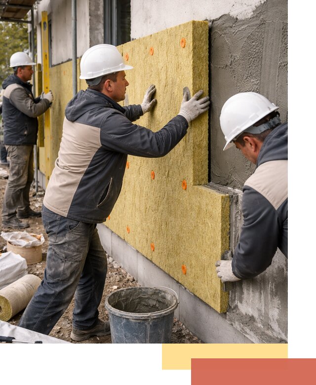 Утепление стен минватой в Йошкар-Оле — тепло и звукоизоляция