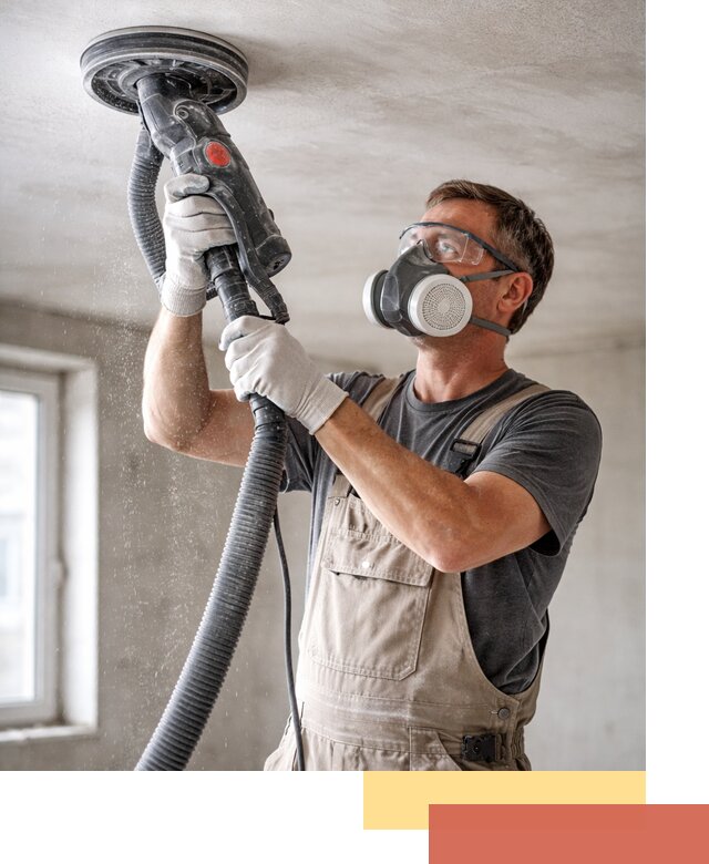 Шлифовка потолка в Йошкар-Оле — качественная подготовка под отделку