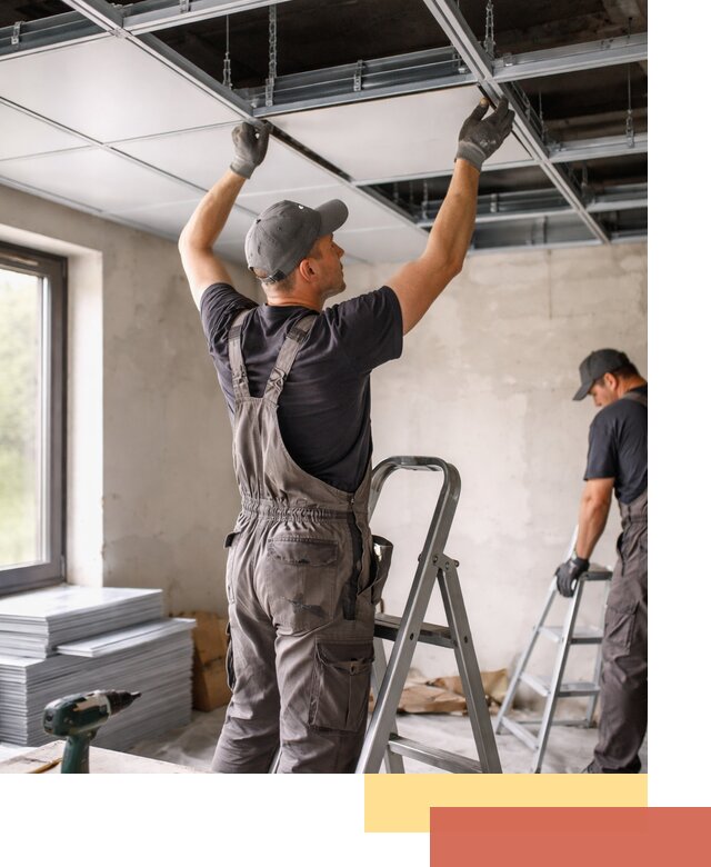 Монтаж кассетного потолка в Йошкар-Оле качественно и быстро