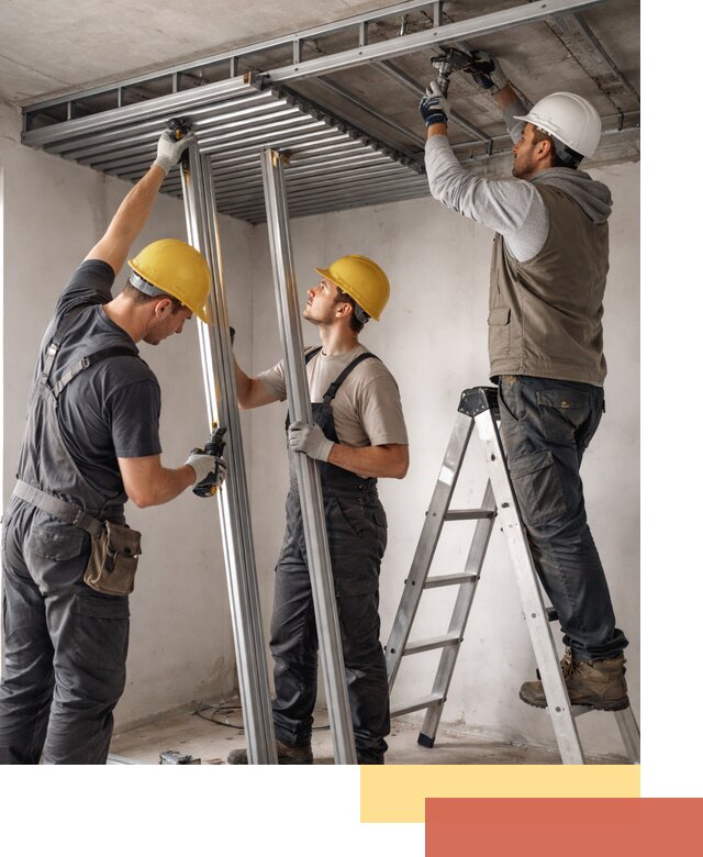 Монтаж реечного потолка под ключ в Йошкар-Оле