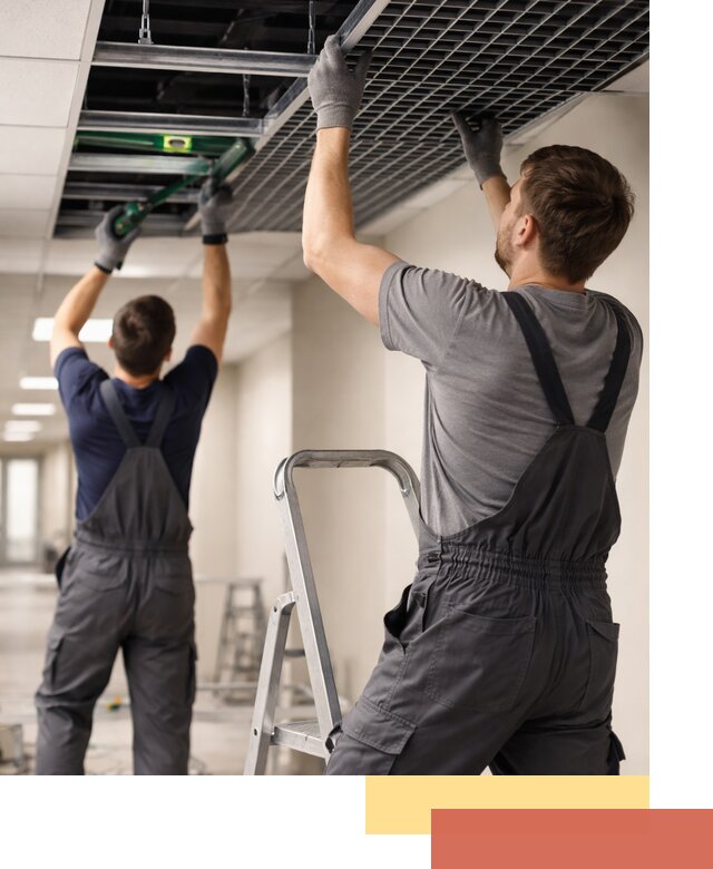 Монтаж потолка Грильято в Йошкар-Оле: установка под ключ качественно