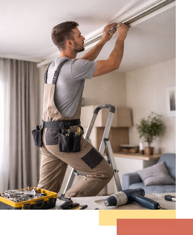 Ремонт натяжных потолков в Йошкар-Оле — качественно и оперативно