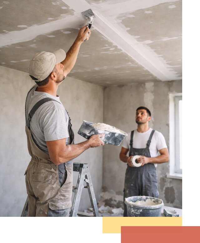 Обработка швов потолка ГКЛ в Йошкар-Оле: качественная заделка и шпатлевка