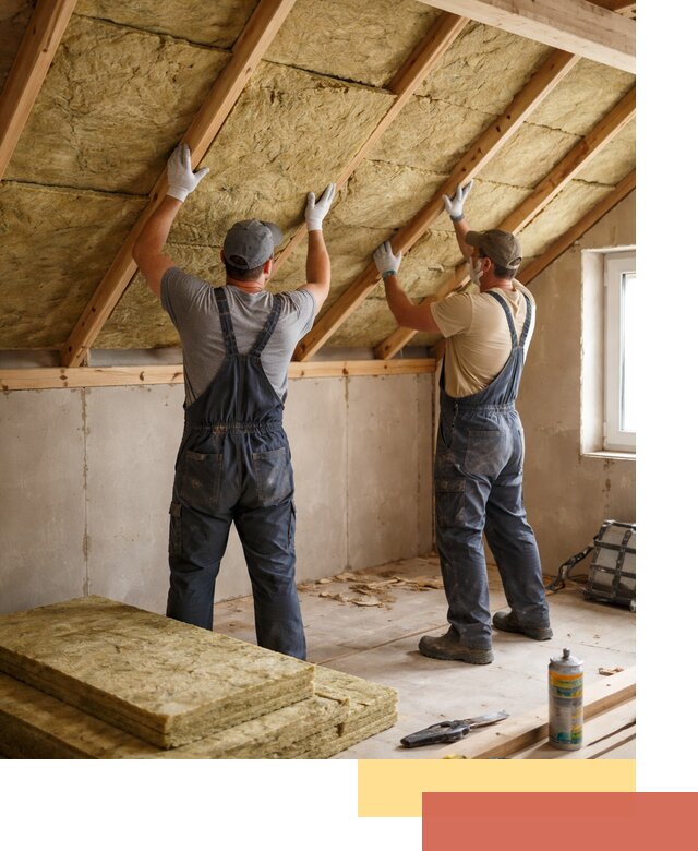 Утепление потолка минеральной ватой в Йошкар-Оле