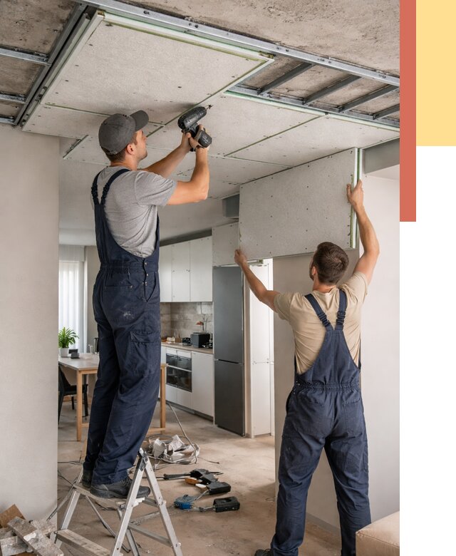 Шумоизоляция потолка панелями зипс в Йошкар-Оле от 1892 руб. под ключ | ОТДЕЛОЧНИК-Шкр